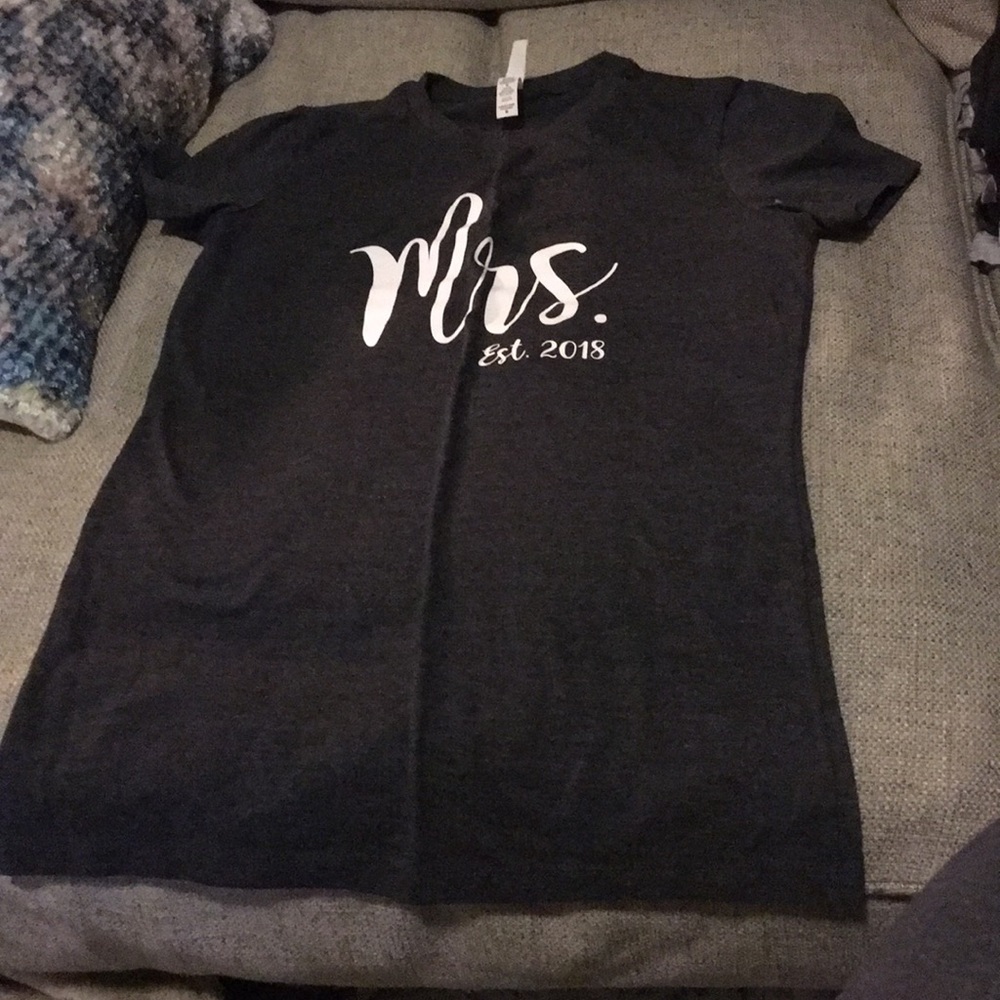 Mrs. Bridal shirt